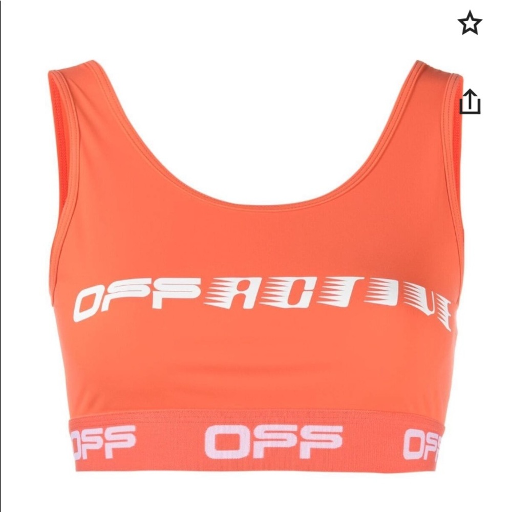 OFF-WHITE CORAL ACTIVE WEAR- Sports bra & Leggings